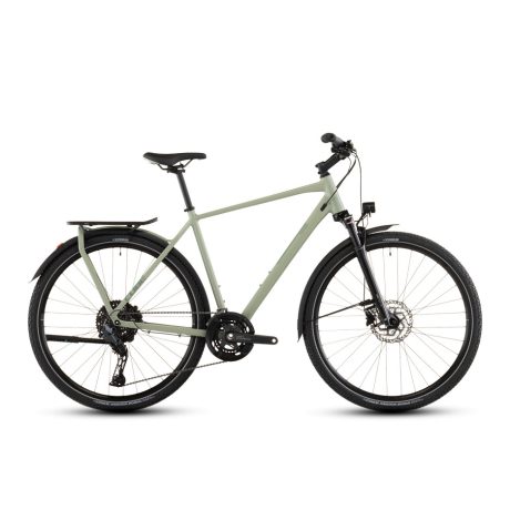 Cube Kathmandu EXC pea'n'grey túratrekking kerékpár