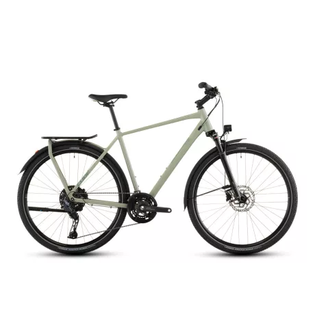 Cube Kathmandu EXC pea'n'grey túratrekking kerékpár