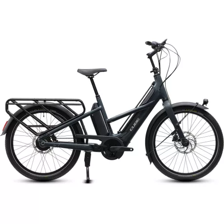 Cube Longtail Hybrid Deluxe 800 Cargo e-bike shadowgrey'n'grey