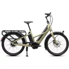 Cube Longtail Hybrid Deluxe 800 Cargo e-bike sandgrit'n'black