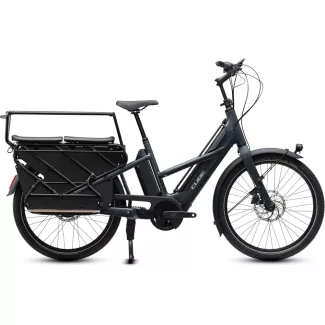  Cube Longtail Hybrid Deluxe Family 800 Cargo e-bike shadowgrey'n'grey
