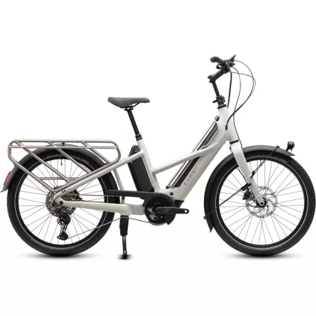 Cube Longtail Hybrid 800 Cargo e-bike greybeige'n'grey