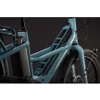 Cube Longtail Hybrid 800 Cargo e-bike arubablue'n'blue