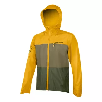   Endura Singletrack Jacket II DK kerékpáros esőkabát - Yellow/Green