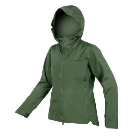 Endura Women's Mt500 Waterproof Jacket Női kerékpáros esőkabát - Green