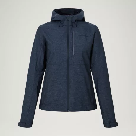 Endura Women's Hummvee Waterproof Hooded Jacket Női kerékpáros esőkabát - Dark blue/Blue