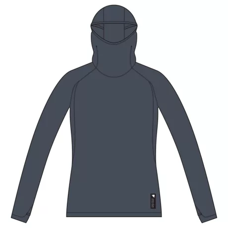 Endura Women's Alltrack Roam Scuba Hoodie Gca Női kerékpáros kapucnis mez - Grey