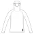 Endura Women's Alltrack Roam Scuba Hoodie Wh Női kerékpáros kapucnis mez - White