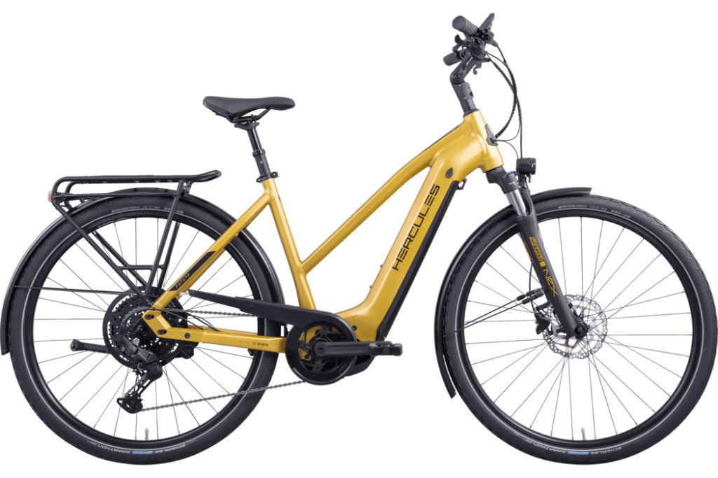 Hercules Futura I-10 625Wh túratrekking e-bike