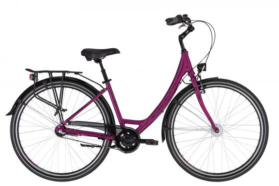 Kellys Avenue 50 28" lila városi kerékpár 2020