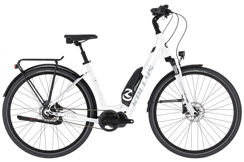 Kellys Estima 50 White 28" 504Wh túratrekking e-bike 2021