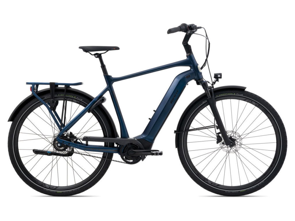 Giant DailyTour E+ 1 BD RT LDS alacsony átlépésű city e-bike - Metallic Navy