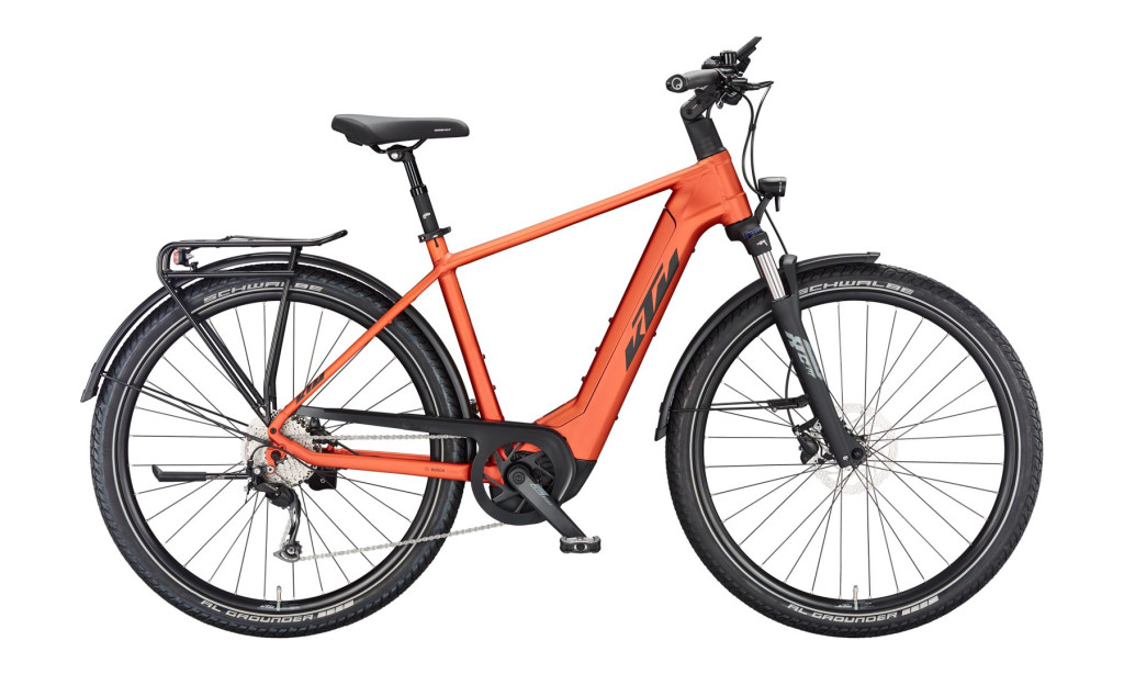 KTM Macina Gran 610 Burnt Orange túratrekking e-bike