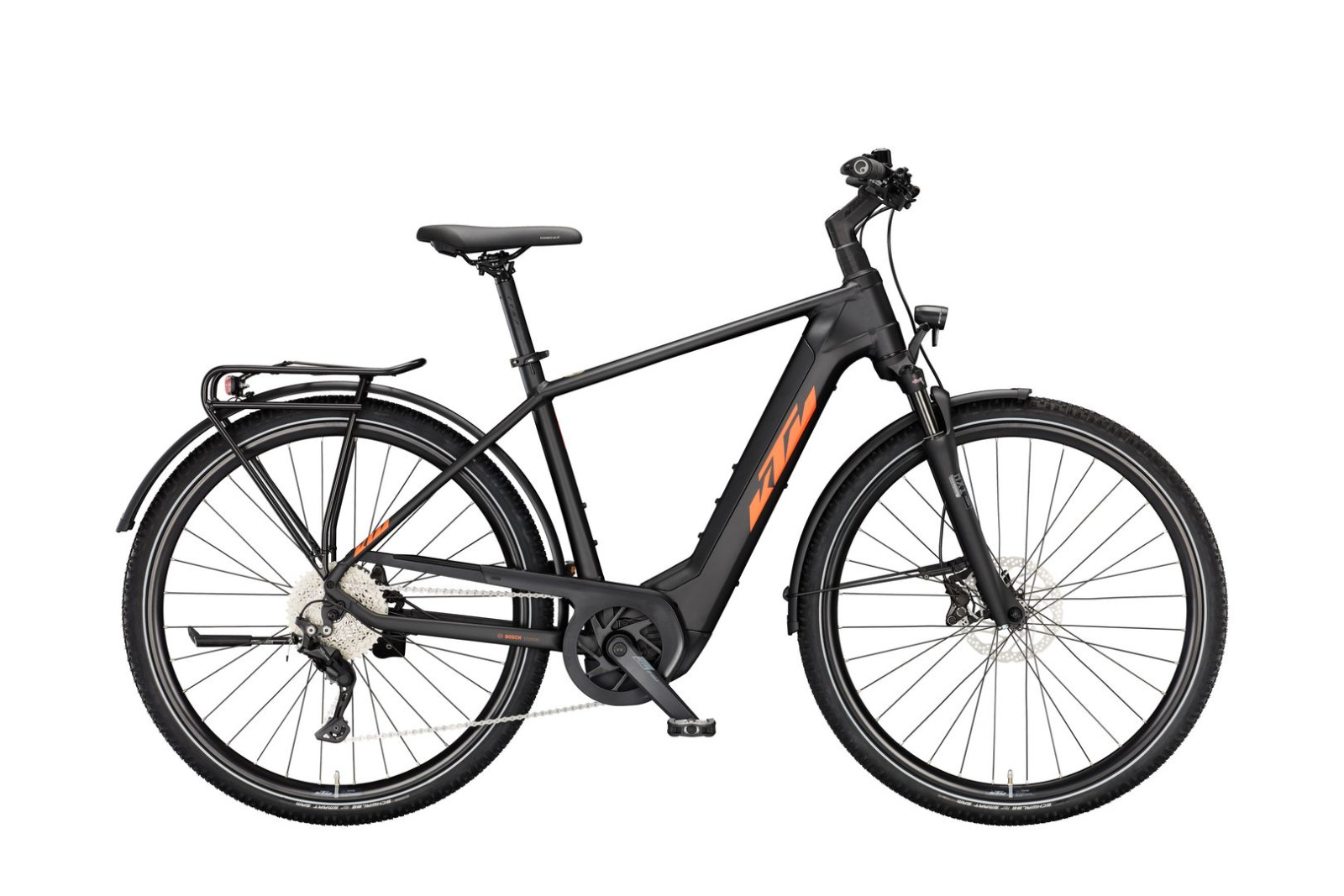 KTM MACINA SPORT CX750 LTD64 BLACK MATT (ORANGE+WHITE) Túratrekking e-bike