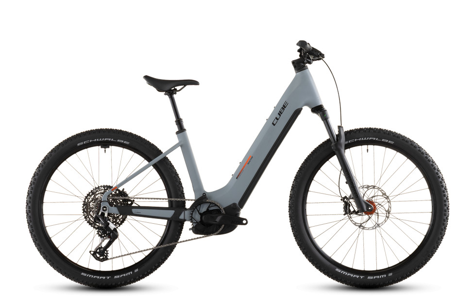 Cube Reaction Hybrid Race 800 vulcan'n'orange Easy Entry MTB e-bike