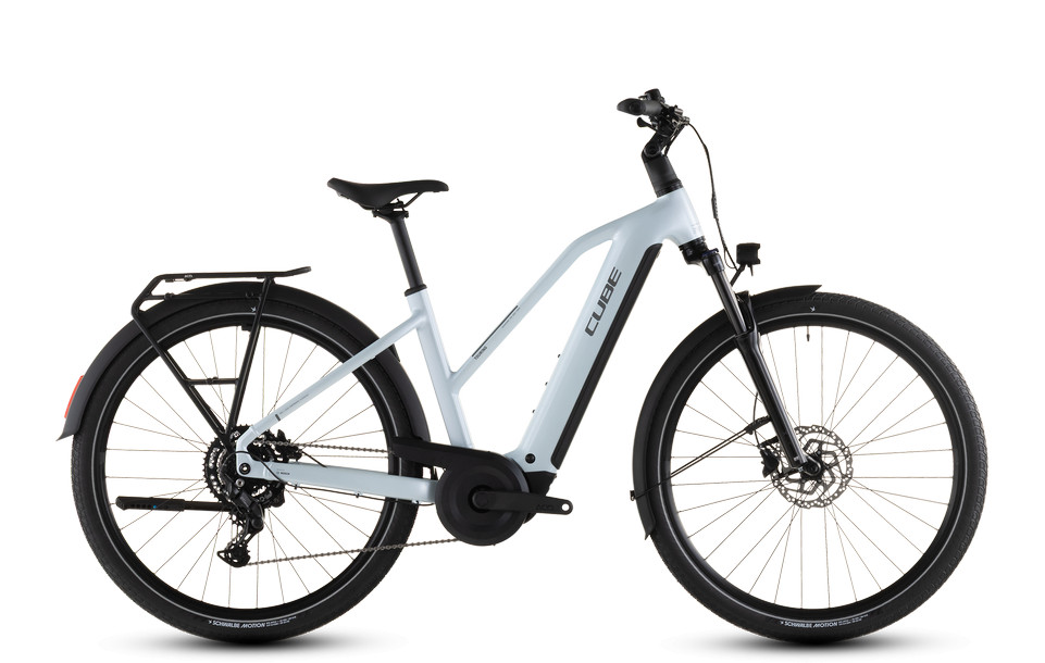 Cube Touring Hybrid ONE 600 glacier'n'reflex női túratrekking e-bike