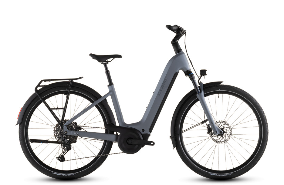 Cube Touring Hybrid Pro 800 pearlgrey'n'grey Easy Entry túratrekking e-bike