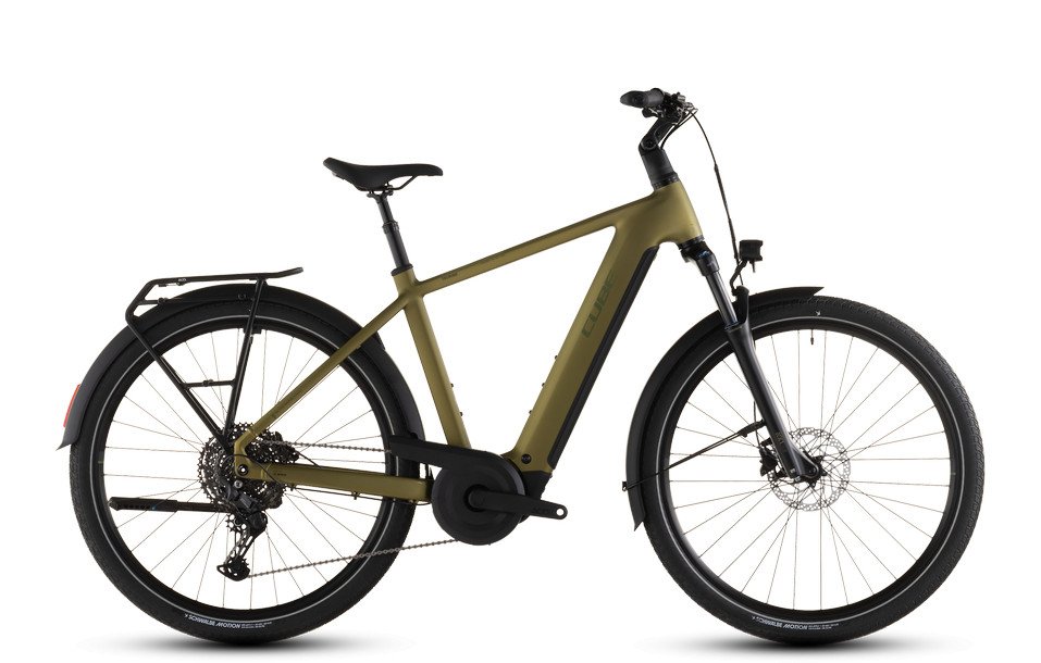 Cube Touring Hybrid Pro 800 goldenlime'n'black túratrekking e-bike