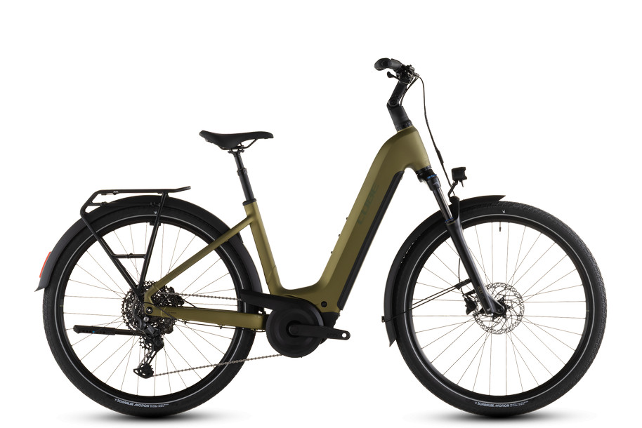 Cube Touring Hybrid Pro 800 goldenlime'n'black Easy Entry túratrekking e-bike