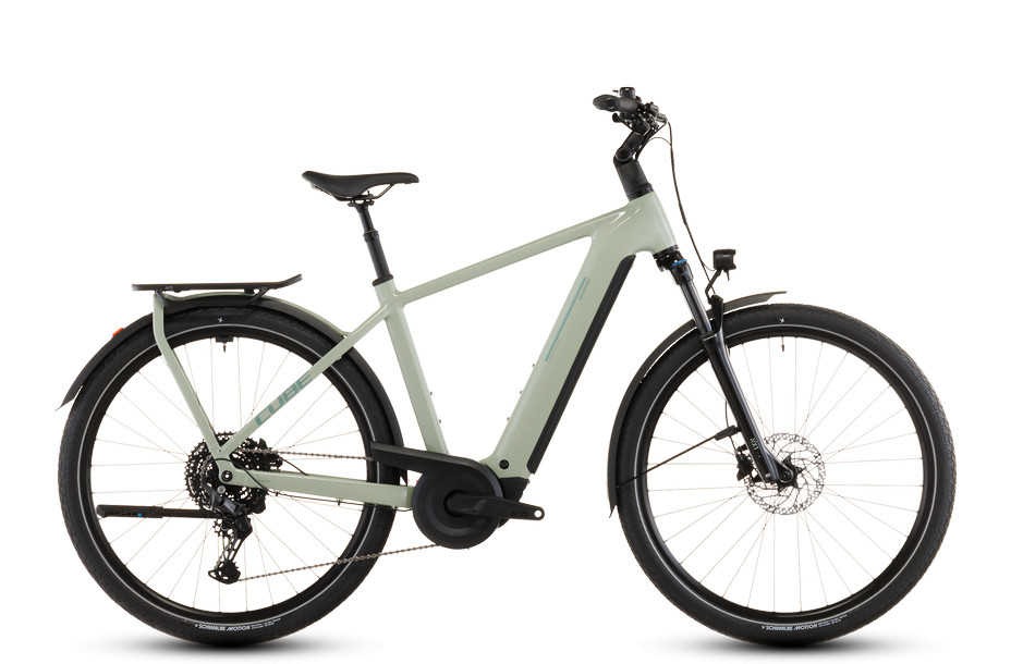 Cube Kathmandu Hybrid ONE 800 pea'n'green túratrekking e-bike