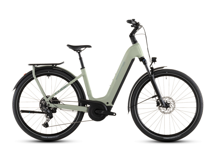 Cube Kathmandu Hybrid ONE 800 pea'n'green Easy Entry túratrekking e-bike