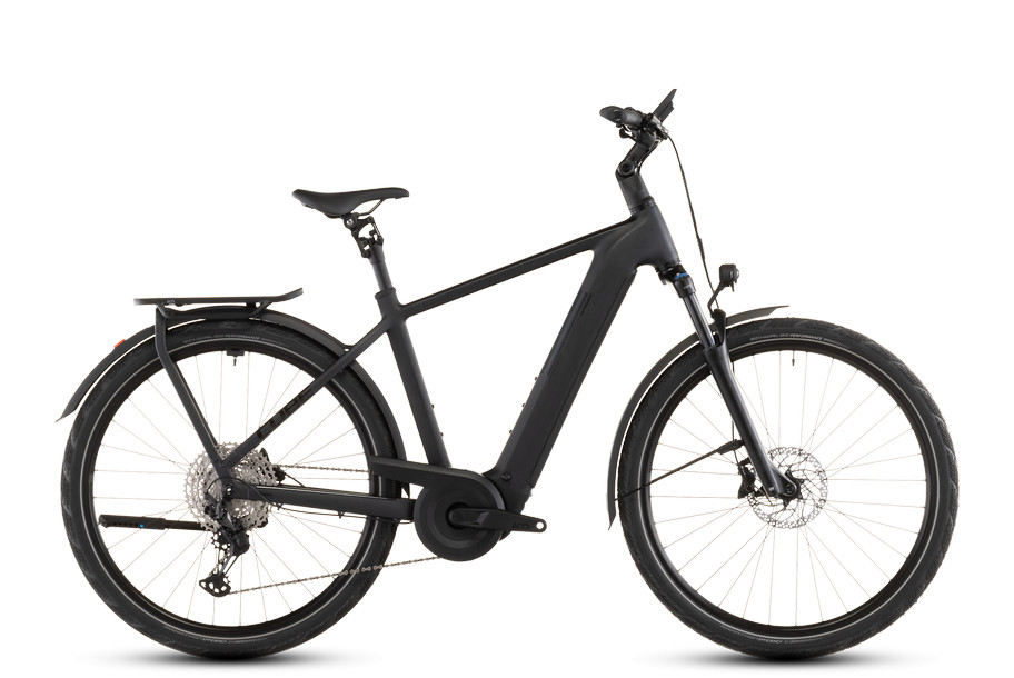 Cube Kathmandu Hybrid Pro 800 coal'n'black túratrekking e-bike