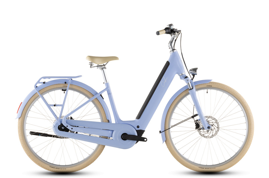 Cube Aruba Hybrid 600 blueblossom'n'creme Easy Entry city e-bike
