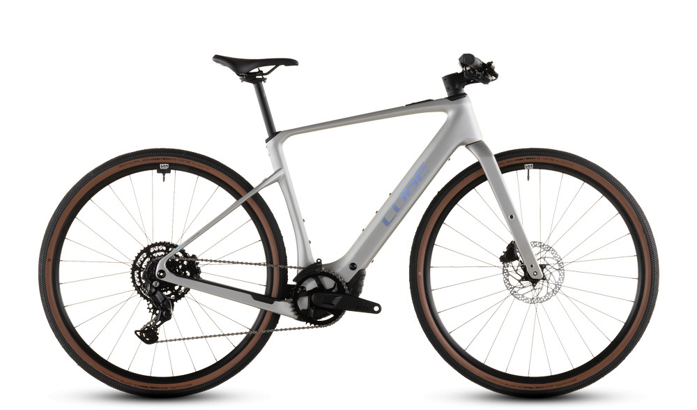 Cube Nulane Hybrid C:62 Race 400X sleekgrey'n'prism fitness e-bike