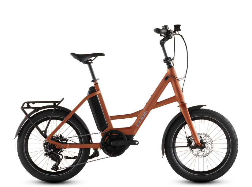 Cube Compact Hybrid 545 rustorange'n'reflex city e-bike
