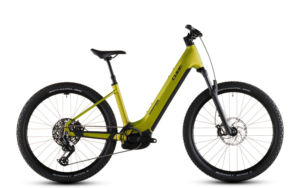Cube Reaction Hybrid Race 800 lizard'n'black Easy Entry MTB e-bike