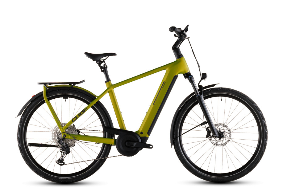 Cube Kathmandu Hybrid Pro 800 lizard'n'black túratrekking e-bike