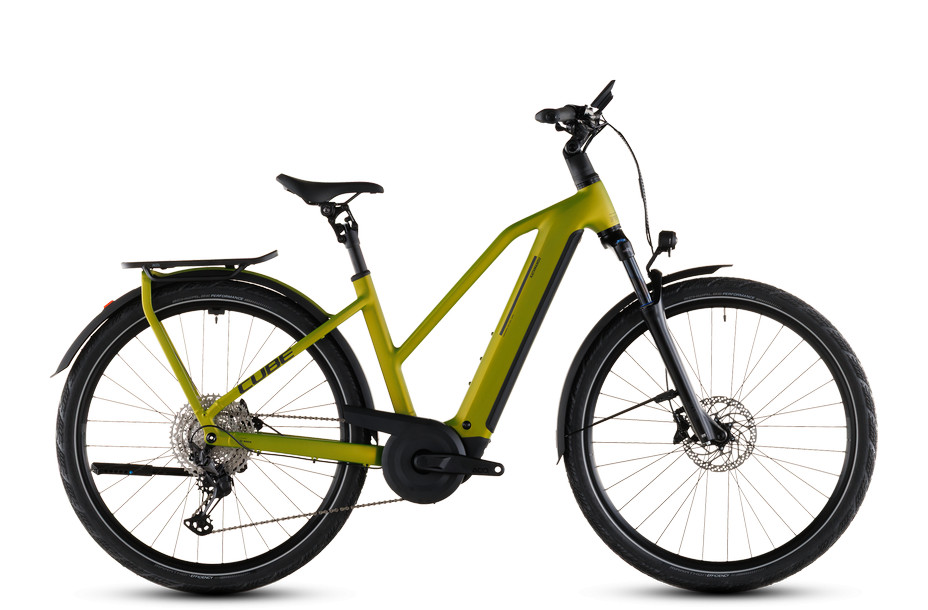 Cube Kathmandu Hybrid Pro 800 lizard'n'black női túratrekking e-bike